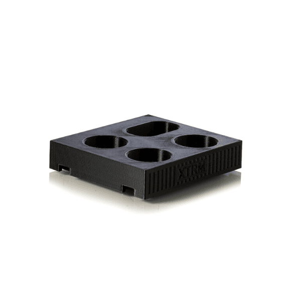 Poppers Aufbewahrungsdepot für 4 Flaschen Schwarz