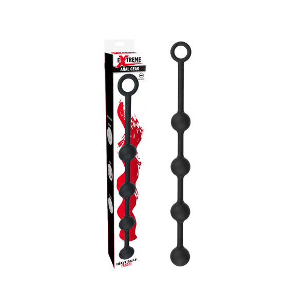 Extreme Analperlen aus Silikon