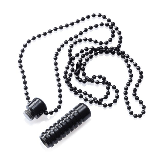 Poppers Inhaler mit Schwarzer Kette