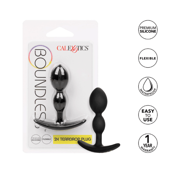 CalExotics Boundless 2X Teardrop Plug