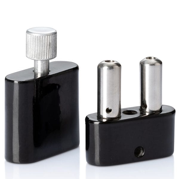 Poppers Inhaler Double Alu Black Screw