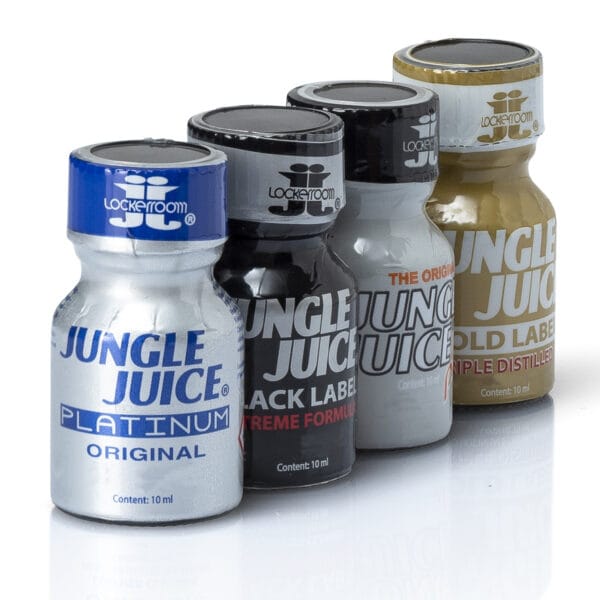 Jungle Juice 10ml Poppers Combo 4x