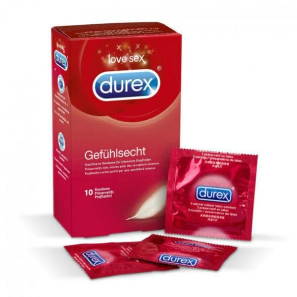 Durex Gefühlsecht Kondome Classic 10er-Packung