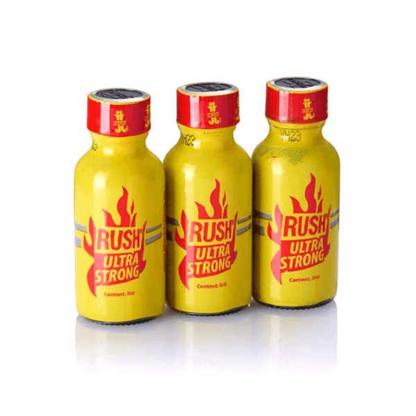 Power RUSH Combo 3x Rush Ultra Strong Boxed 30ml Poppers